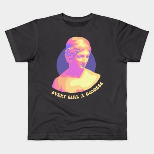 Every Girl a Goddess Kids T-Shirt